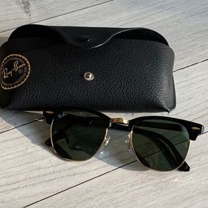 RayBan black club masters